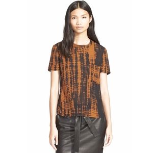 A.L.C. Marlon Silk Tie-Dye Blouse Size Small